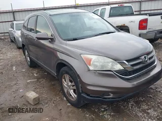 2010 Honda CR-V EX-L with VIN 5J6RE3H76AL046955, listed as a IAAI auction lot 41624803 with 218,633 mi miles and . Bid and sale history available at carsss.com. Image 1.