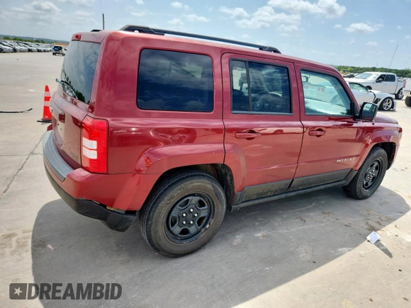2016 Jeep Patriot Sport with VIN 1C4NJPBB5GD698974, listed as a Copart auction lot 61873635 with 142,304 mi miles and Clean title. Bid and sale history available at DreamBid. Image 3.