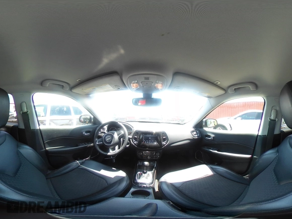 2019 Jeep Compass Latitude with VIN 3C4NJCBBXKT613848, listed as a IAAI auction lot 42598962 with 47,550 mi miles and . Bid and sale history available at DreamBid. Image 18.