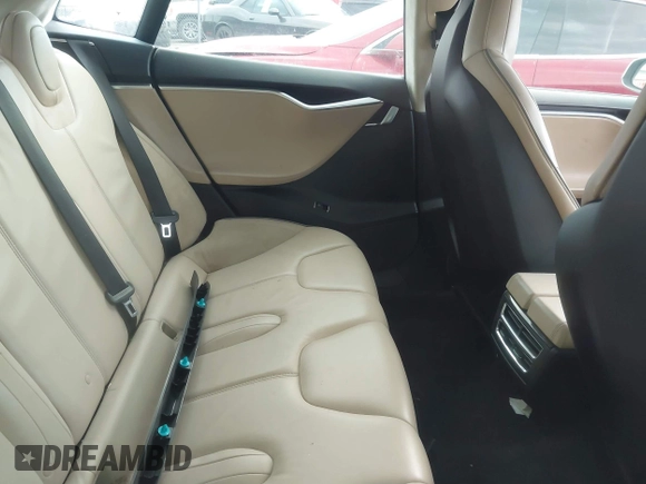 2012 Tesla Model S Performance with VIN 5YJSA1DP4CFP02346, listed as a IAAI auction lot 41642201 with Not Provided miles. Bid and sale history available at carsss.com. Image 7.
