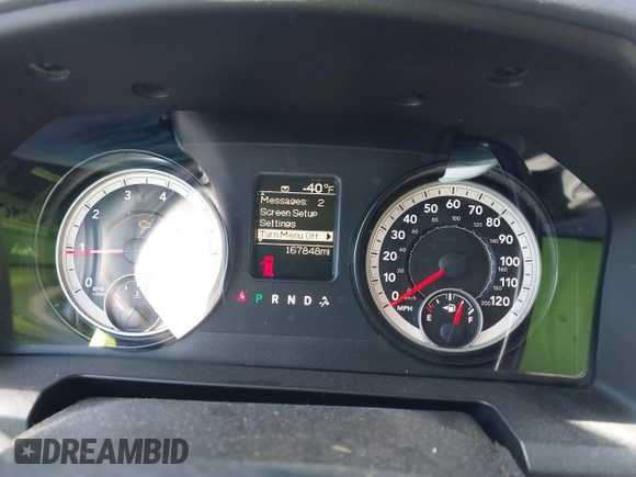 2014 Ram 1500 Express with VIN 3C6RR7KT2EG229142, listed as a IAAI auction lot 41824119 with 167,848 mi miles. Bid and sale history available at carsss.com. Image 7.