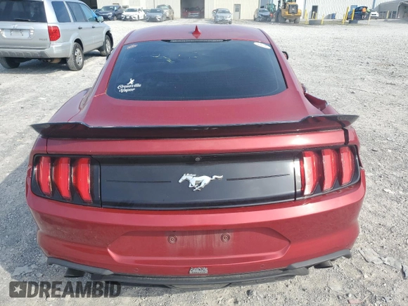 2020 Ford Mustang EcoBoost with VIN 1FA6P8TH5L5191854, listed as a Copart auction lot 60343685 with 89,514 mi miles and Salvage title. Bid and sale history available at DreamBid. Image 6.