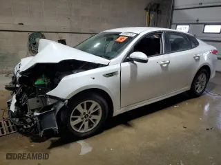 2017 Kia Optima LX with VIN 5XXGT4L32HG166422, listed as a Copart auction lot 48496715 with 46,263 mi miles and Salvage Title. Bid and sale history available at carsss.com. Image 1.
