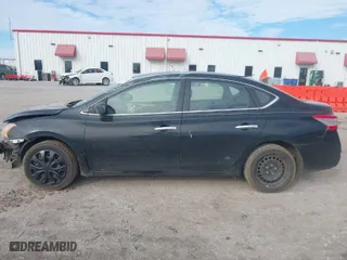 2015 Nissan Sentra SV with VIN 3N1AB7AP5FY216110, listed as a IAAI auction lot 41624422 with 202,496 mi miles. Bid and sale history available at carsss.com. Image 14.
