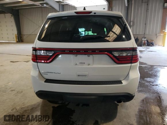 2016 Dodge Durango SXT with VIN 1C4RDJAG7GC460343, listed as a Copart auction lot 60974975 with 59,783 mi miles and Salvage title. Bid and sale history available at DreamBid. Image 6.