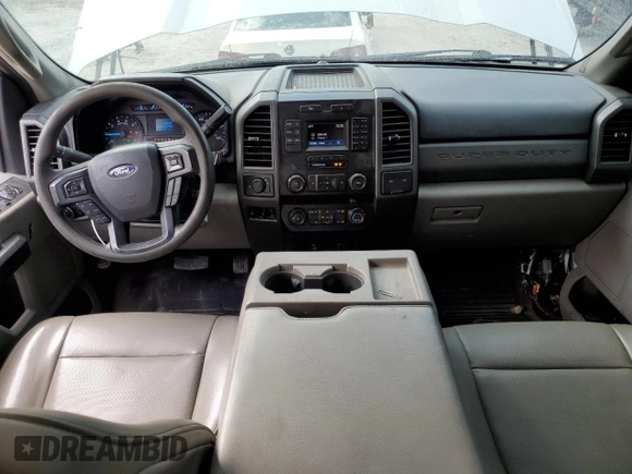 2019 Ford Super Duty F-250 SRW XL with VIN 1FT7W2A67KEE99056, listed as a Copart auction lot 84717374 with 42,707 mi miles and Non Repairable. Bid and sale history available at carsss.com. Image 8.