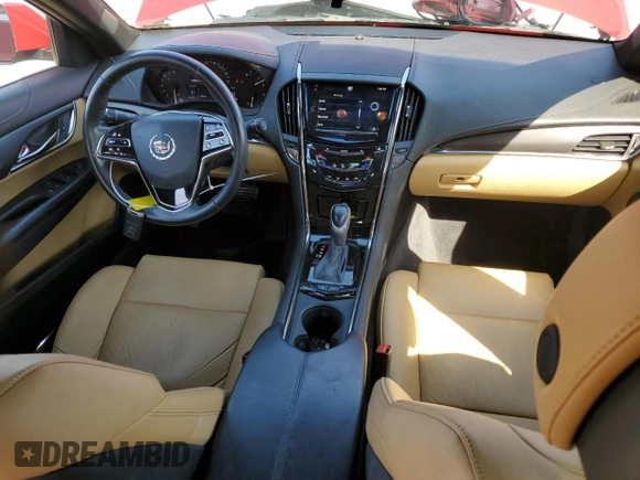 2013 Cadillac ATS with VIN 1G6AA5RX6D0160200, listed as a Copart auction lot 52806275 with 92,976 mi miles and Salvage title. Bid and sale history available at DreamBid. Image 8.