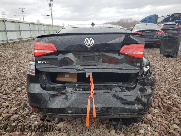 2015 Volkswagen Jetta Sport with VIN 3VWB17AJ2FM216375, listed as a Copart auction lot 51406975 with 148,496 mi miles and Salvage title. Bid and sale history available at DreamBid. Image 6.