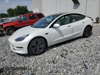 2023 Tesla Model 3 z VIN 5YJ3E1EA5PF544141, wystawiony jako Copart lot #56000435 z przebiegiem Nie podano mil oraz Szkoda całkowita • Salvage title. Historia ofert i sprzedaży dostępna na DreamBid. Obrazek 1.
