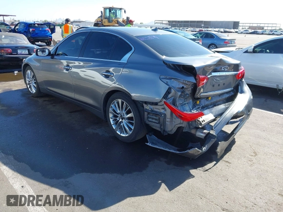 2017 Infiniti Q50 Premium z VIN JN1EV7AP5HM733602, wystawiony jako IAAI lot #42334405 z przebiegiem 174 058 mil mil oraz . Historia ofert i sprzedaży dostępna na DreamBid. Obrazek 3.