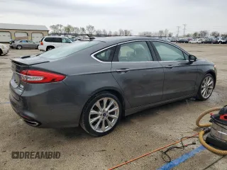 2017 Ford Fusion Titanium with VIN 3FA6P0K92HR290860, listed as a Copart auction lot 52030785 with 100,349 mi miles and Salvage Title. Bid and sale history available at carsss.com. Image 3.