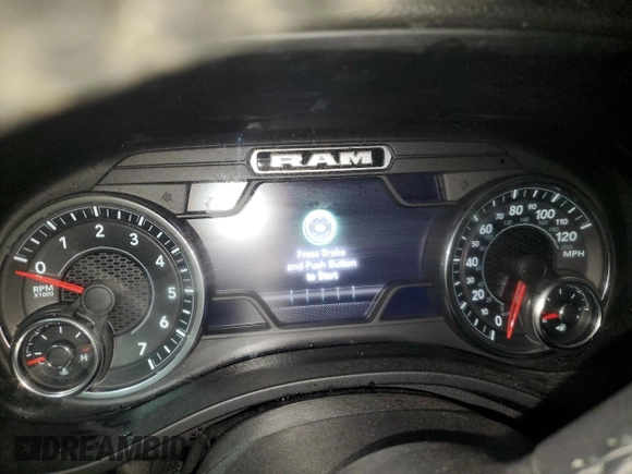 2022 Ram 1500 Lone Star with VIN 1C6SRFFT3NN129967, listed as a Copart auction lot 85984874 with Not provided miles and Non repairable. Bid and sale history available at DreamBid. Image 9.