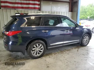 2015 Infiniti QX60 with VIN 5N1AL0MM6FC556695, listed as a Copart auction lot 56818345 with 139,502 mi miles and Salvage title. Bid and sale history available at DreamBid. Image 3.