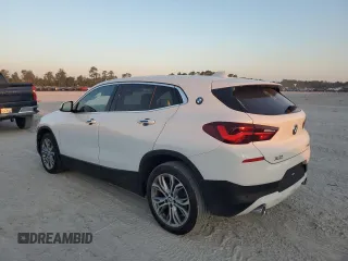 2022 BMW X2 sDrive28i with VIN WBXYH9C03N5U10638, listed as a Copart auction lot 74921814 with 46,252 mi miles and Salvage Title. Bid and sale history available at carsss.com. Image 2.