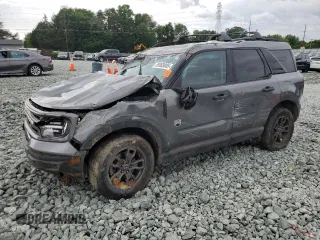 2021 Ford Bronco Sport Big Bend with VIN 3FMCR9B68MRB03838, listed as a Copart auction lot 58969805 with 106,755 mi miles and Salvage title. Bid and sale history available at DreamBid. Image 1.
