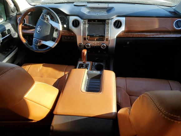 2015 Toyota Tundra 4WD Truck Platinum with VIN 5TFAW5F18FX486265, listed as a Copart auction lot 83541344 with 96,851 mi miles and Salvage Title. Bid and sale history available at carsss.com. Image 8.