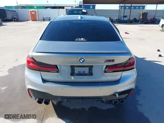 2019 BMW M5 with VIN WBSJF0C53KB448064, listed as a IAAI auction lot 41322325 with 47,694 mi miles. Bid and sale history available at carsss.com. Image 16.