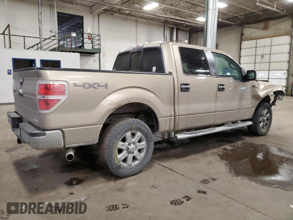 2014 Ford F-150 XL with VIN 1FTFW1EF6EFB95795, listed as a Copart auction lot 45040485 with 240,718 mi miles and Salvage Title. Bid and sale history available at carsss.com. Image 3.