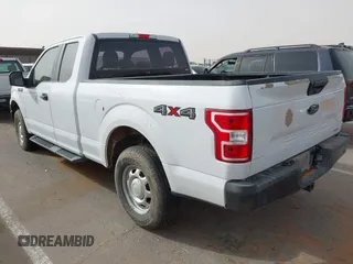 2020 Ford F-150 XL with VIN 1FTEX1EP9LKD96175, listed as a IAAI auction lot 41666800 with 113,702 mi miles. Bid and sale history available at carsss.com. Image 3.