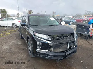 2020 Mitsubishi Outlander Sport ES 2.0 with VIN JA4AR3AU2LU026684, listed as a IAAI auction lot 41251022 with 142,379 mi miles. Bid and sale history available at carsss.com. Image 6.