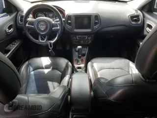 2019 Jeep Compass Trailhawk with VIN 3C4NJDDB3KT785383, listed as a Copart auction lot 53398135 with 83,498 mi miles and Salvage Title. Bid and sale history available at carsss.com. Image 8.