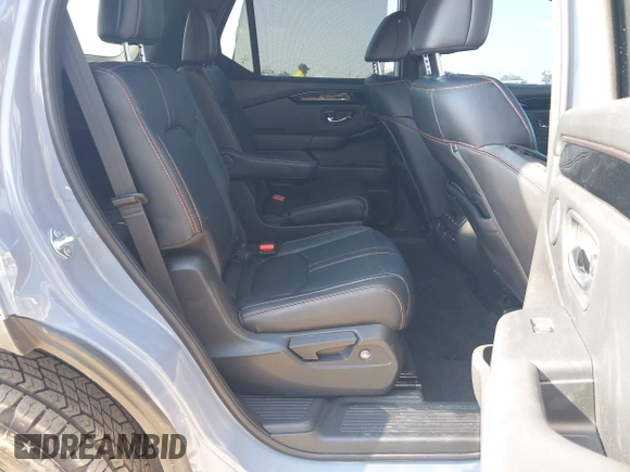 2023 Honda Pilot TrailSport with VIN 5FNYG1H64PB055172, listed as a IAAI auction lot 41458372 with 24,875 mi miles. Bid and sale history available at carsss.com. Image 8.