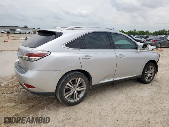 2015 Lexus RX 350 with VIN 2T2ZK1BA1FC165398, listed as a Copart auction lot 59150105 with 129,911 mi miles and Salvage title. Bid and sale history available at DreamBid. Image 3.
