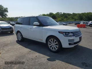 2017 Land Rover Range Rover HSE z VIN SALGS2FV5HA366252, wystawiony jako Copart lot #61789545 z przebiegiem 84 786 mil mil oraz Czysty tytuł • Clean title. Historia ofert i sprzedaży dostępna na DreamBid. Obrazek 4.