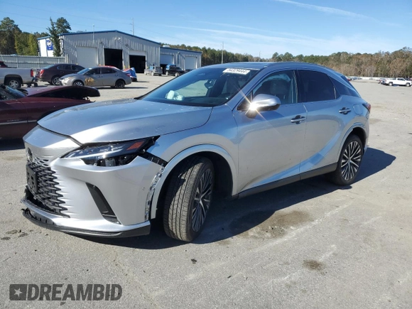 2024 Lexus RX with VIN 2T2BAMBA1RC022736, listed as a Copart auction lot 84329444 with 10,458 mi miles and Salvage Title. Bid and sale history available at carsss.com. Image 1.