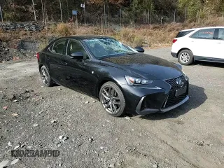 2020 Lexus IS with VIN JTHG81F29L5042405, listed as a Copart auction lot 78290474 with 34,179 mi miles and Salvage Title. Bid and sale history available at carsss.com. Image 10.