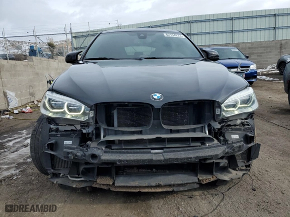 2015 BMW X6 M with VIN 5YMKW8C50F0G93622, listed as a Copart auction lot 82194223 with NaN miles. Bid and sale history available at carsss.com. Image 5.