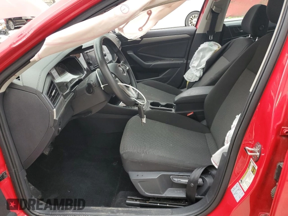 2020 Volkswagen Jetta S with VIN 3VWC57BU3LM086846, listed as a Copart auction lot 53946135 with 51,224 mi miles and Salvage title. Bid and sale history available at DreamBid. Image 7.
