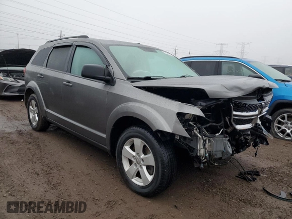 2013 Dodge Journey American Value with VIN 3C4PDCABXDT578099, listed as a Copart auction lot 48867795 with 187,338 mi miles and Salvage title. Bid and sale history available at DreamBid. Image 4.