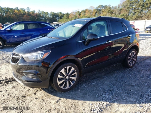 2022 Buick Encore Preferred with VIN KL4CJASM6NB550373, listed as a Copart auction lot 81618244 with 62,254 mi miles and Salvage Title. Bid and sale history available at carsss.com. Image 1.