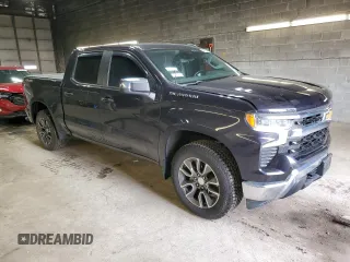 2023 Chevrolet Silverado 1500 LT with VIN 3GCPDKEKXPG112870, listed as a Copart auction lot 48990845 with 18,290 mi miles and Salvage Title. Bid and sale history available at carsss.com. Image 4.