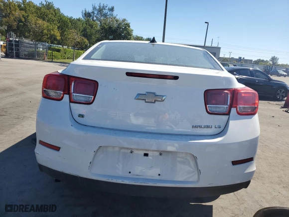 2016 Chevrolet Malibu Limited LS with VIN 1G11B5SA1GF128345, listed as a Copart auction lot 46993385 with 149,339 mi miles and Salvage Title. Bid and sale history available at carsss.com. Image 6.