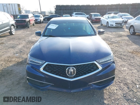 2018 Acura TLX with VIN 19UUB1F33JA008030, listed as a IAAI auction lot 41646216 with 55,931 mi miles and . Bid and sale history available at DreamBid. Image 12.