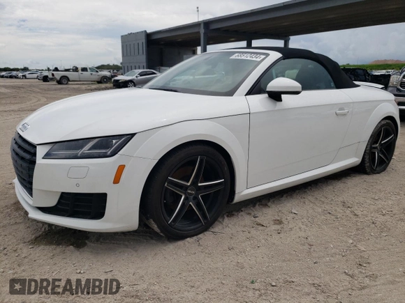 2018 Audi TT Roadster with VIN TRUT5CFV3J1012275, listed as a Copart auction lot 68512434 with 58,646 mi miles and Non repairable. Bid and sale history available at DreamBid. Image 1.