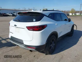 2023 Chevrolet Blazer LT with VIN 3GNKBJRSXPS162712, listed as a IAAI auction lot 42056878 with 52,500 mi miles and . Bid and sale history available at DreamBid. Image 4.