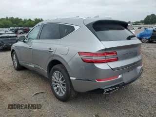 2024 Genesis GV80 with VIN KMUHBDSB0RU210037, listed as a Copart auction lot 62260945 with 26,985 mi miles and Clean title. Bid and sale history available at DreamBid. Image 2.