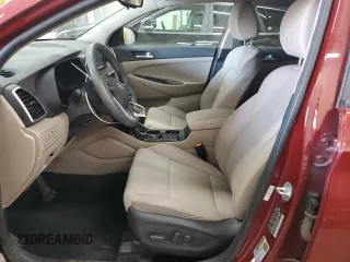 2019 Hyundai Tucson Ultimate with VIN KM8J3CAL8KU014192, listed as a Copart auction lot 49346385 with 57,079 mi miles and Salvage Title. Bid and sale history available at carsss.com. Image 7.