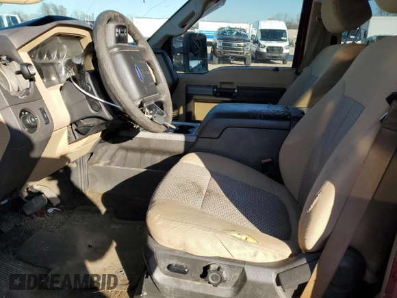2015 Ford Super Duty F-250 SRW Lariat with VIN 1FT7W2BT5FED52776, listed as a Copart auction lot 44997645 with 245,240 mi miles and Salvage Title. Bid and sale history available at carsss.com. Image 7.