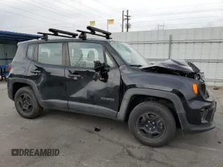 2020 Jeep Renegade Jeepster z VIN ZACNJBAB1LPL51428, wystawiony jako Copart lot #64790795 z przebiegiem 49 511 mil mil oraz Szkoda całkowita • Salvage title. Historia ofert i sprzedaży dostępna na DreamBid. Obrazek 4.