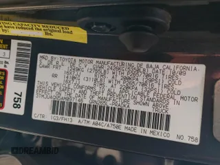 2010 Toyota Tacoma PreRunner with VIN 3TMJU4GN5AM097146, listed as a Copart auction lot 62339915 with 329,044 mi miles and Salvage title. Bid and sale history available at DreamBid. Image 12.