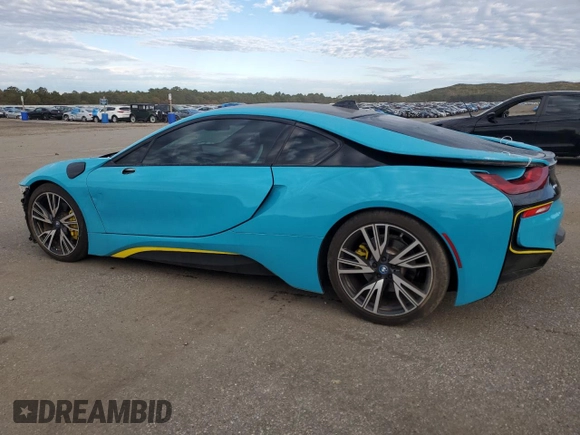 2016 BMW i8 z VIN WBY2Z2C52GV676222, wystawiony jako Copart lot #72452033 z przebiegiem 92 988 mil mil oraz . Historia ofert i sprzedaży dostępna na DreamBid. Obrazek 2.
