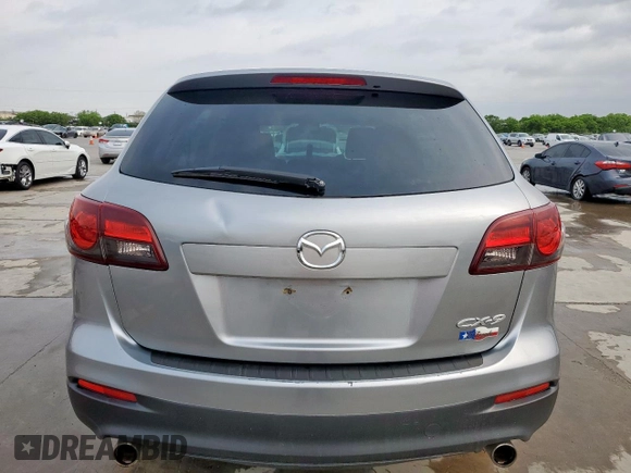 2015 Mazda CX-9 Sport with VIN JM3TB2BA3F0453683, listed as a Copart auction lot 52600445 with 159,326 mi miles and Clean title. Bid and sale history available at DreamBid. Image 6.