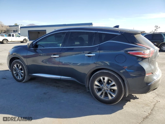 2017 Nissan Murano S with VIN 5N1AZ2MH5HN132087, listed as a Copart auction lot 45608485 with 51,311 mi miles and Salvage Title. Bid and sale history available at carsss.com. Image 2.