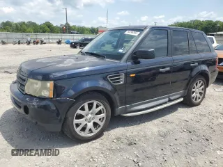 2008 Land Rover Range Rover Sport HSE with VIN SALSF254X8A135130, listed as a Copart auction lot 54496565 with 182,825 mi miles and Salvage Title. Bid and sale history available at DreamBid. Image 1.
