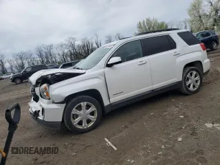 2017 GMC Terrain SLE with VIN 2GKFLTEK2H6106843, listed as a Copart auction lot 50424585 with 170,378 mi miles and Salvage Title. Bid and sale history available at carsss.com. Image 1.
