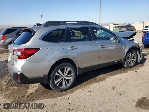 2019 Subaru Outback Limited with VIN 4S4BSANC9K3329921, listed as a Copart auction lot 83369264 with 38,665 mi miles and Salvage Title. Bid and sale history available at DreamBid. Image 3.